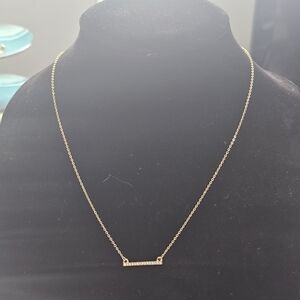 Simple Goldtone Necklace